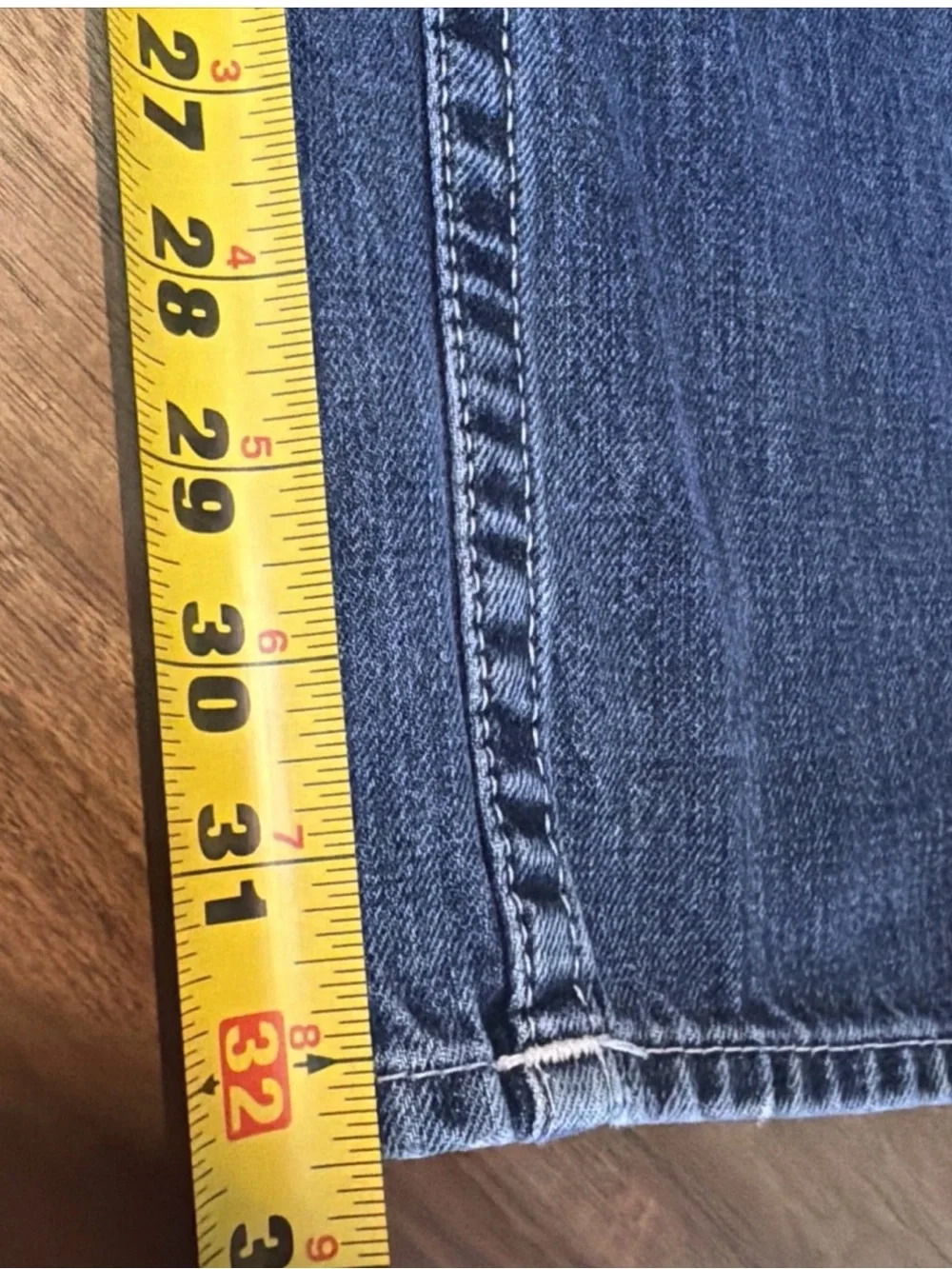 Men’s True Religion Section Straight Sz 30 (32x32) 100% Cotton Flap Pocket
